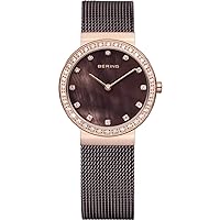 BERING Damen Uhr Quarz Movement - Classic Collection mit Edelstahl und Saphirglas 10729-262 Armbandsuhren - Wasserdicht: 5 ATM