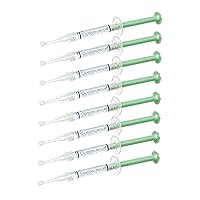 Opalescence 35% Gel Syringes Teeth Whitening - Refill Kit (4 Packs / 8 Count) Carbamide Peroxide. Made by Ultradent, in Cool Mint Flavor. Tooth Whitening Refill Syringes 5197-4