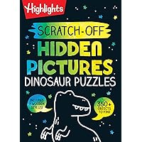 Scratch-Off Hidden Pictures Dinosaur Puzzles (Highlights Scratch-Off Activity Books)