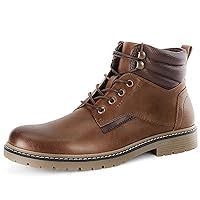 Mens Chukka Boots Work Oxford Dress Shoes Waterproof Lace up Hiking Motorcycle Lightweight Combat Ankle Booties