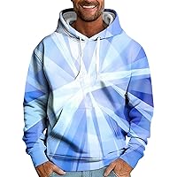 Graphic Hoodies for Men,3D Print Cool Novelty Pullover Sweatshirt Hip Hop Hoody with Pockets Fashion Comfy Hoodie