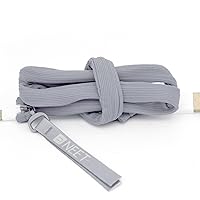 NEET 36 inch Cable Sleeve, Reusable Light Weight Cable Organizer for Type-C, Amplifier, Android Cable,Earbud Zippered Cord Wrap Management Keeper for iPhone Charging Cables-Grey