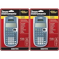 Texas Instruments TI-30XS Multiview Scientific Calculator (2 Pack)
