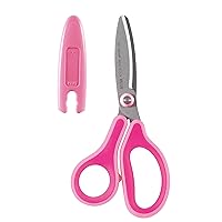PLUS Japan Fitcut Curve Kids Scissors, Right-Handed, Pink