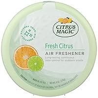Citrus Magic Odor Absorbing Solid Air Freshener, Fresh Citrus, 8-Ounce, Pack of 1