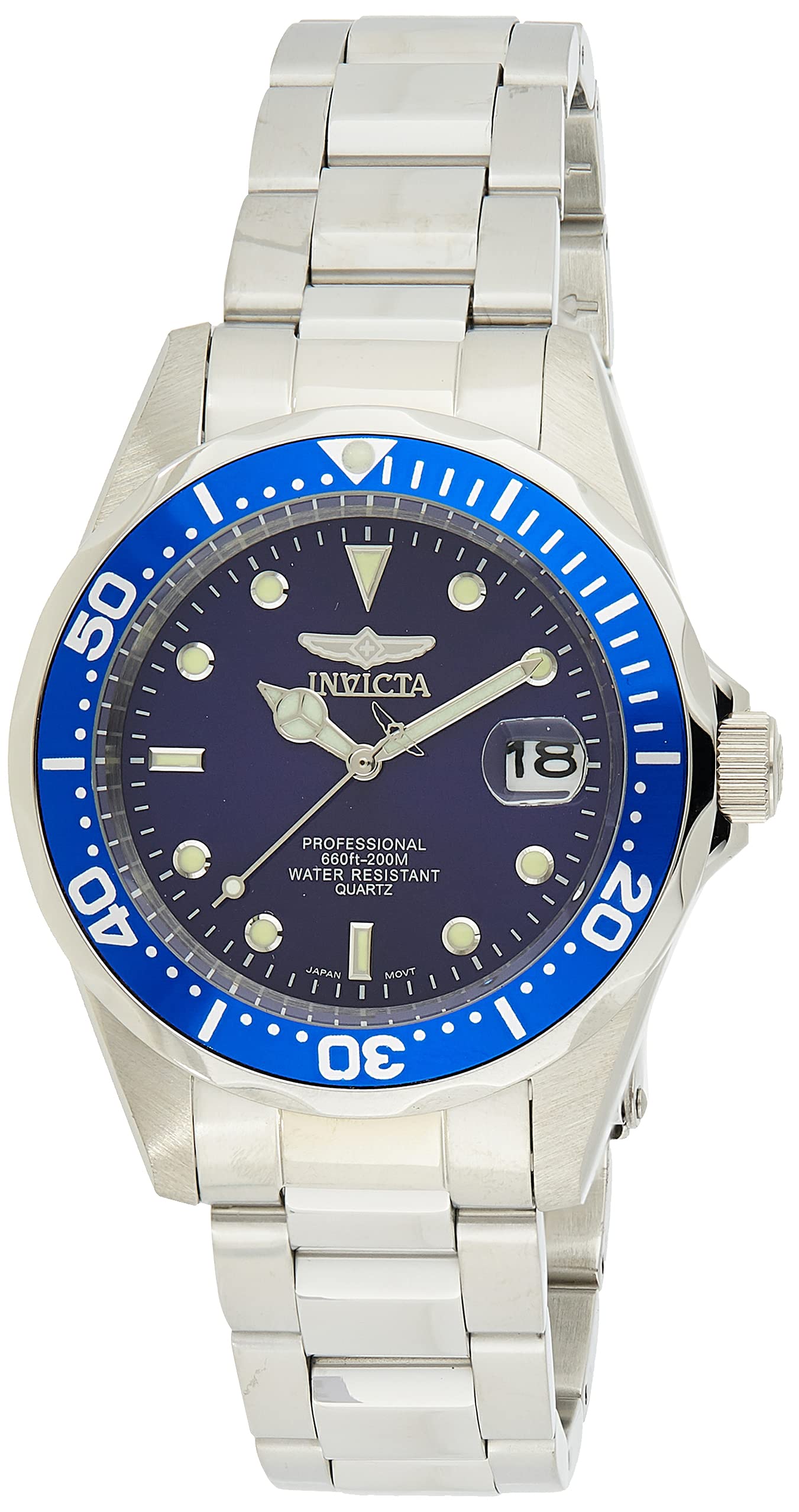 Invicta Men's INVICTA-9204 Pro Diver Collection Silver-Tone Watch