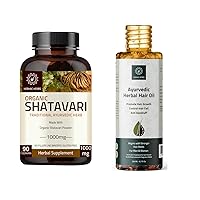 Shatavari Capsules for women and Ayurvedic Herbal Hair Oil