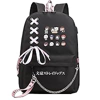 Anime Bungo Stray Dogs Backpack Shoulder Bag Bookbag School Bag Daypack Color12