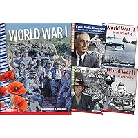 World War I & World War II - Children's World History 5 book Set (Grades 5+) - United States History books with pictures for kids age 8+ (5-book set) (Social Studies: Informational Text) World War I & World War II - Children's World History 5 book Set (Grades 5+) - United States History books with pictures for kids age 8+ (5-book set) (Social Studies: Informational Text) Textbook Binding