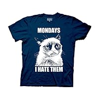 Ripple Junction Grumpy Cat Mondays I Hate Them Adult T-Shirt