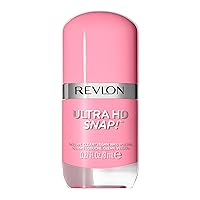 Ultra HD Snap Nail Polish, Glossy Nail Color, 100% Vegan Formula, No Base and Top Coat Needed, 008 Damsel in a Dress, 0.27 fl. Oz.