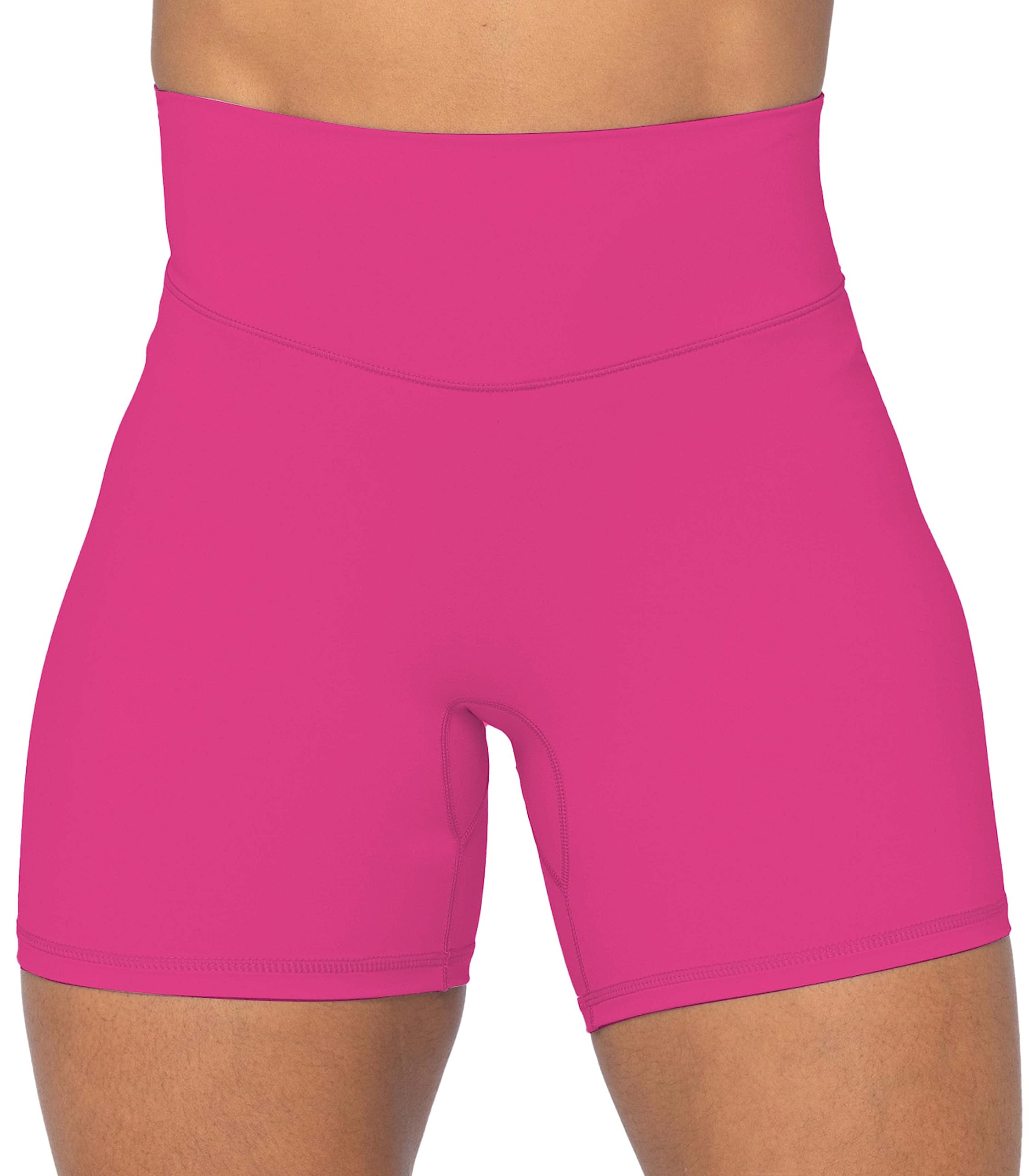 Sunzel No Front Seam High Waist Biker Shorts for Women Yoga