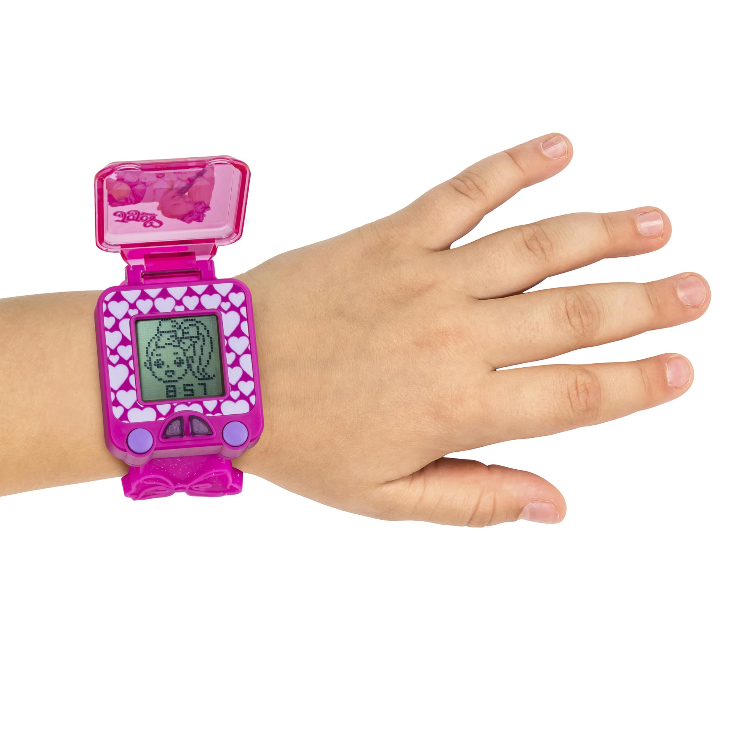Accutime Nickelodeon JoJo Siwa Educational Learning Digital Pink Watch for Toddler Girls, Boys, Kids with Light Up Display (Model: JOJ4390AZ)