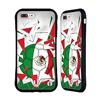 Head Case Designs Mexico Football Breaker Hybrid Case Compatible with Apple iPhone 7 Plus/iPhone 8 Plus