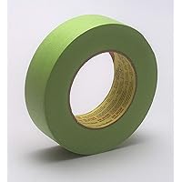 3M Scotch 233+ 26338-16 Crepe Paper Performance Masking Tape, 250 Degree F Performance Temperature, 25 lbs/in Tensile Strength, 60 yds Length x 1-1/2