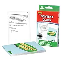 Edupress EP-3404 Context Clues Practice Cards, Level: 5.0 to 6.5, 0.75