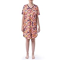 Wrangler Women's Short Sleeve V-Neck Sleepshirt