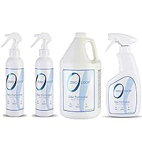 Zero Odor – Multi-Purpose Air & Surface Odor Eliminator 16oz - Household Odor Eliminator, Trigger Spray, 8oz - Patented Technology - Smell Great Again, 128oz