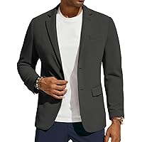 PJ PAUL JONES Mens Casual Knit Blazers Two Buttons Lightweight Business Machine Wash Sport Coat