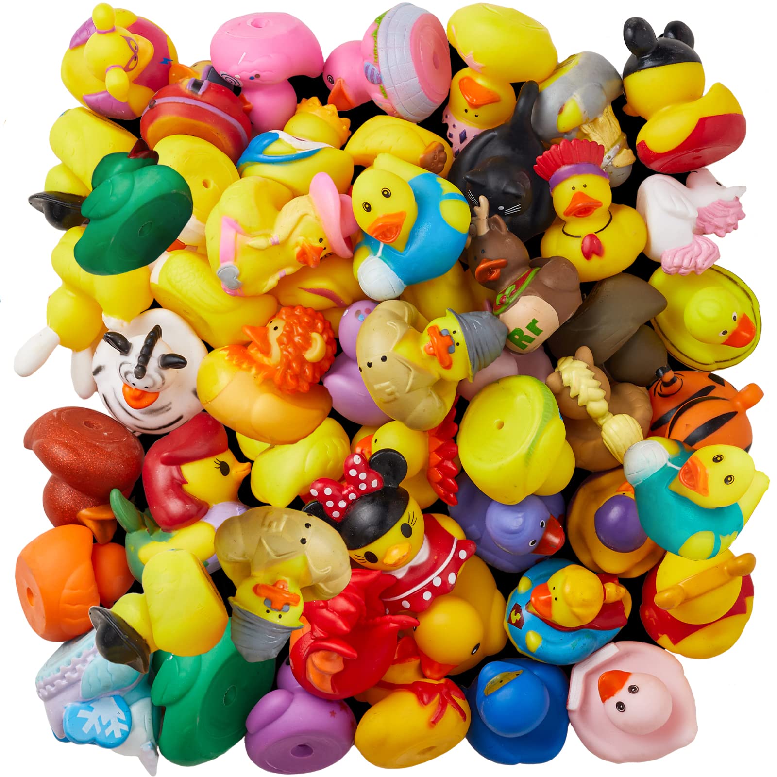 ValenLyra 100 Pack Rubber Duck for Jeeps Ducking - 2