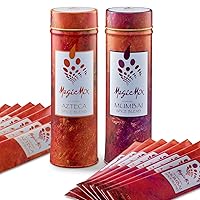 MagicMix® Azteca Spice and Mumbai Blend Bundle Pack | All Natural Premium Seasonings and Spices for Cooking | Healthy Versatile Mix All Purpose Seasoning For Home and Everyday Cooking Needs | 2-Pack