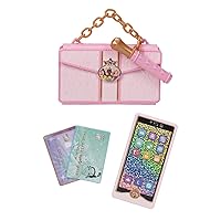 Disney Princess Style Collection Phone Includes 1 Play Phone, 1 Clutch Case, 1 Play Lip Gloss with Lid and 2 Play Credit Cards