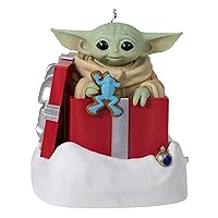 Christmas Ornament, Star Wars: The Mandalorian Grogu Greetings, Sound and Motion