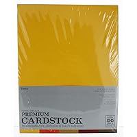 Core'dinations GX-2200-64 8.5 x 11 Card Stock Value Pack Harvest, Assorted