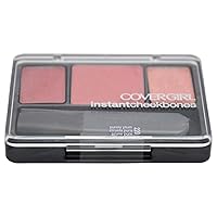 COVERGIRL Instant Cheekbones Contouring Blush Purely Plum 220, 0.29 Ounce Pan (packaging may vary)