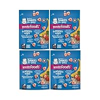 Baby Food, Crawler, Wonderfoods, Superfood Hearts, Quinoa Strawberry Banana & Broccoli, 1.48 Ounce (Pack of 4)