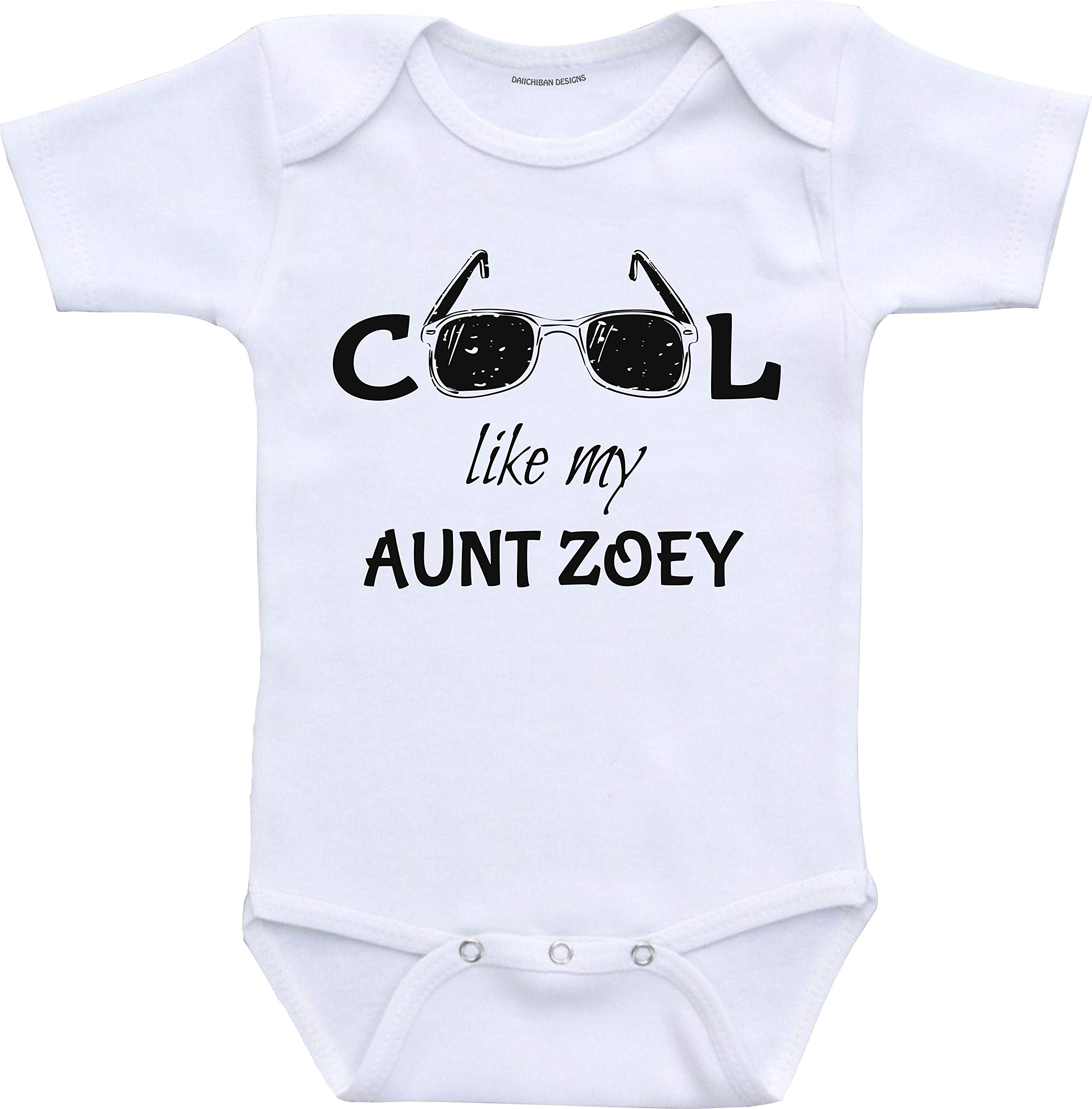 Cool Like My Aunt Shirt Custom Auntie Baby Clothes