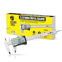 Segomo Tools 6 Inch Electronic Digital Calipers: Inch, Fractions, Millimeter Conversion | Digital Caliper Measuring Tool | Calipers Measuring tool | Digital Calipers 6 Inch | Caliper Tool - DIGICAL6
