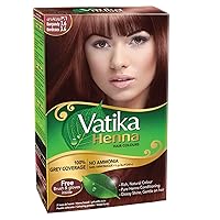 Vatika Henna Burgundy Hair Color Ammonia Free (60 g / 2.11 oz)