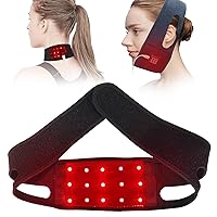 Red Light Therapy Belt for Neck, 660nm & 850nm Near Infrared Red Light Device for Body with Timer Resolve for Body Neck Pain Relief Stiff Improve Circulation Speed Healing