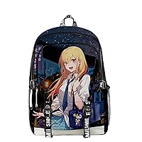 Anime My Dress-Up Darling Backpack Marin Kitagawa Laptop School Bag Bookbag 12