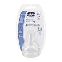 Chicco Physiological Teat Silicone 2 Pieces