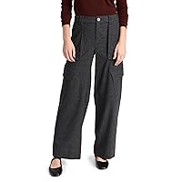 Vince Women's Flannel Wide Leg Raver Pants