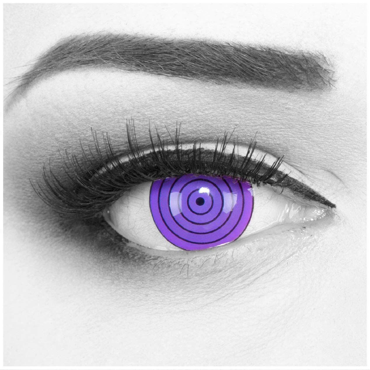 AMARA 2pcs Cosplay Color Contact Lenses For Eyes Purple Beauty Halloween Anime  Lenses Eye Yearly Cosmetic Colored Lens Eyes