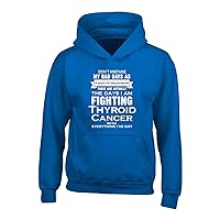 Im Fighting Thyroid Cancer.its Not A Sign Of Weakness - Adult Hoodie 5xl Royal