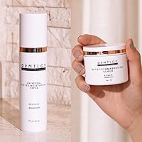 Universal Tinted Moisturizer with SPF 46 & Microdermabrasion Facial Scrub Set - Universal Tinted SPF & Face Exfoliator 2 Pack