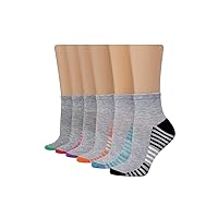 Hanes Women's 6-Pair Comfort Fit Ankle Socks
