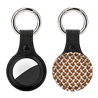 Squirrel Protective Case for Airtags with Key Ring Airtags Tracker Cover Holder Accessories