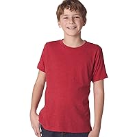 Next Level Big Boys' Tri-Blend Baby-Rib Soft Jersey T-Shirt