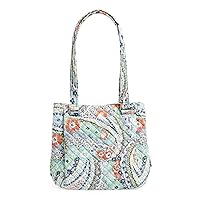 Vera Bradley Women's Cotton Multi-Compartment Shoulder Satchel Purse