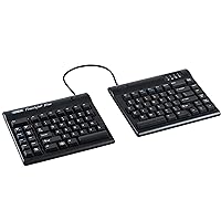 KINESIS Freestyle2 Blue Wireless Ergonomic Keyboard for PC (9