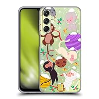 Head Case Designs Monkeys Christmas in Space Soft Gel Case Compatible with Samsung Galaxy A24 4G / Galaxy M34 5G