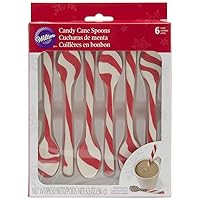 Wilton 2104-0039 6-Pack Peppermint Spoons