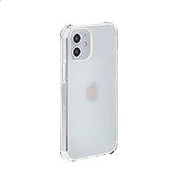 Amazon Basics Shockproof and Protective Case For iPhone 12 mini, Crystal Clear