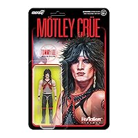 Super7 Motley Crue Reaction Figures Wave 01 - Tommy Lee (Shout at The Devil) Action Figure Classic Collectibles and Retro Toys