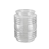 Aspen Creative 23603-01, Replacement Clear Jelly Jar Glass Shade,Use For Indoor And Outdoor, 3-5/8